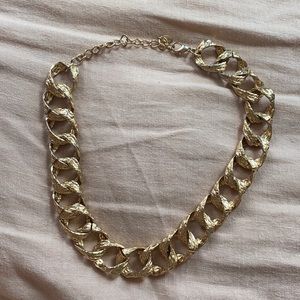 Zara Gold Chunky Chain Necklace